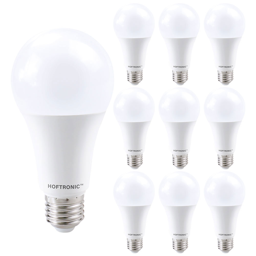 10x Ampoules LED E27 - 15 W - 1521 lm - 2700 K - Remplace 100 W