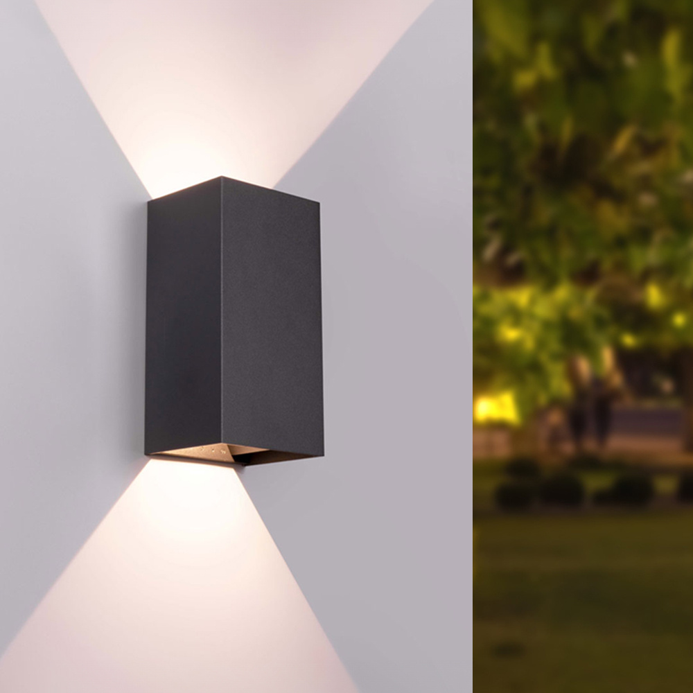 Miles dimmable 20 W 3000 K IP65 Noir