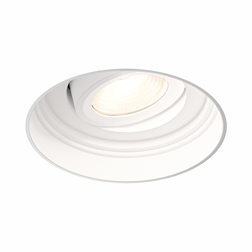 Lugo LED Einbaustrahler Rahmenlos - Dimmbar - 5W 450lm 2700K - Schwenkbar - IP65