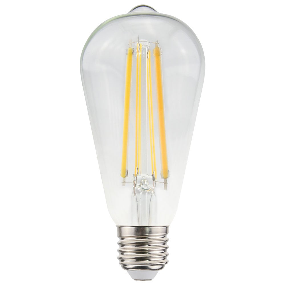 Filament LED Bulb ST64 DIM E27 11W 220-240V 1521LM 2700K Clear Glass