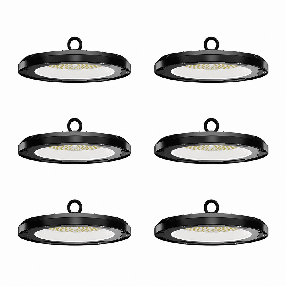 Set van 6 - UFO LED High Bay Eris - 200W - 28.000lm - 6500K - 140lm/W - IK08 - IP65