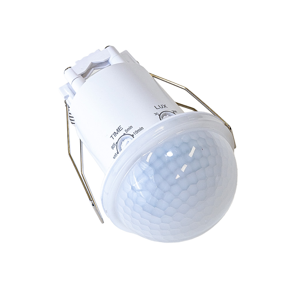 PIR motion sensor with twilight sensor - 44mm - 20m Range - IP54