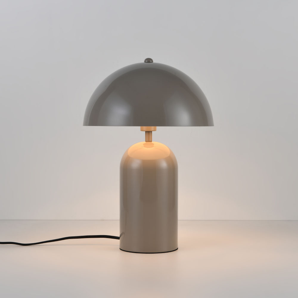 Bordlampe Asteri taupe s - E14 - 25 W - Champignonlampe - Metal - IP20