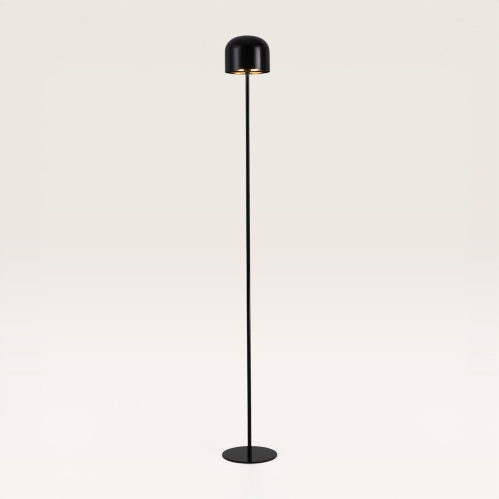 LED floor lamp Ariello nero xl - Mushroom - Dimmable - Rechargeable