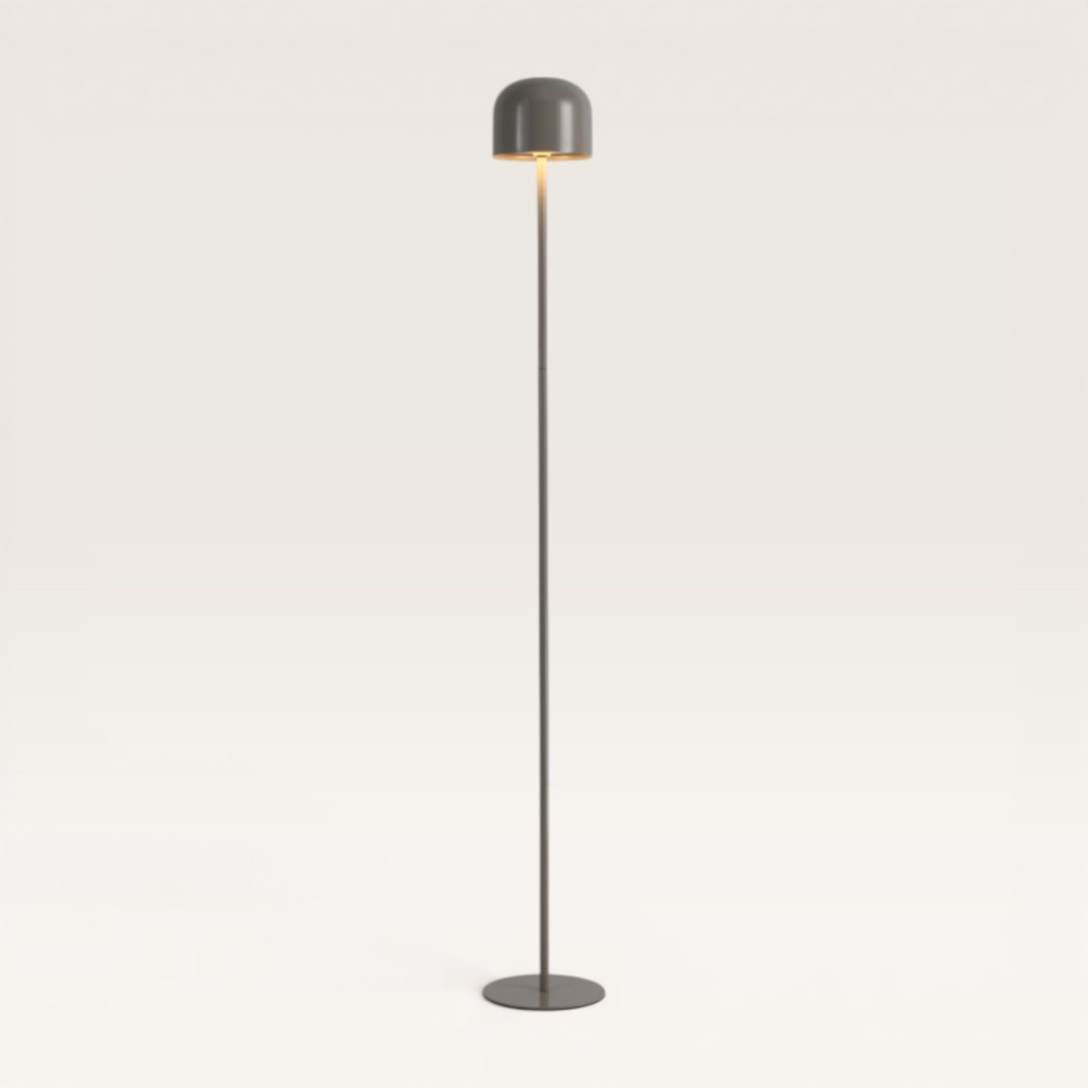 LED floor lamp Ariello beige xl - Mushroom - Dimmable - Rechargeable