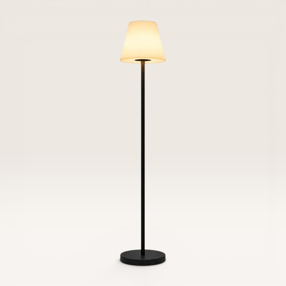 Staande lamp Nuvoro sole - Oplaadbaar en inclusief afstandsbediening