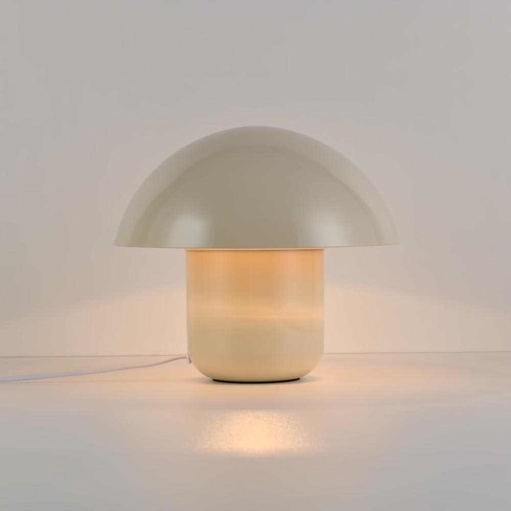 Bordlampe Javera bianco - E14 - Hvid - Champignonlampe - IP20