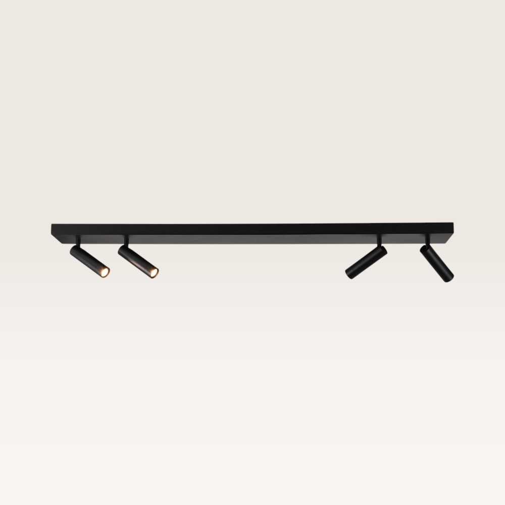 Ceiling light Taviro nero - G9 fitting - Minimalist design - IP20