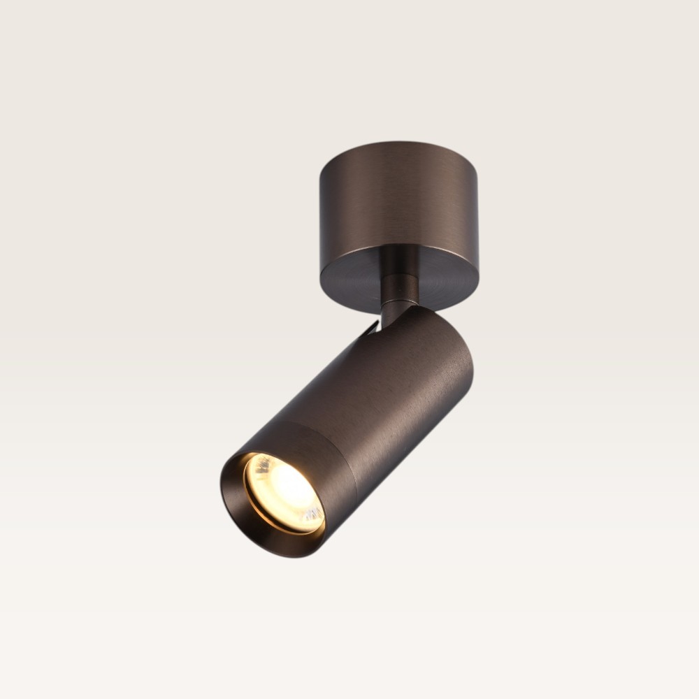Ceiling light Carina bronzo - GU10 - Bronze - Spotlight - For accents - IP20