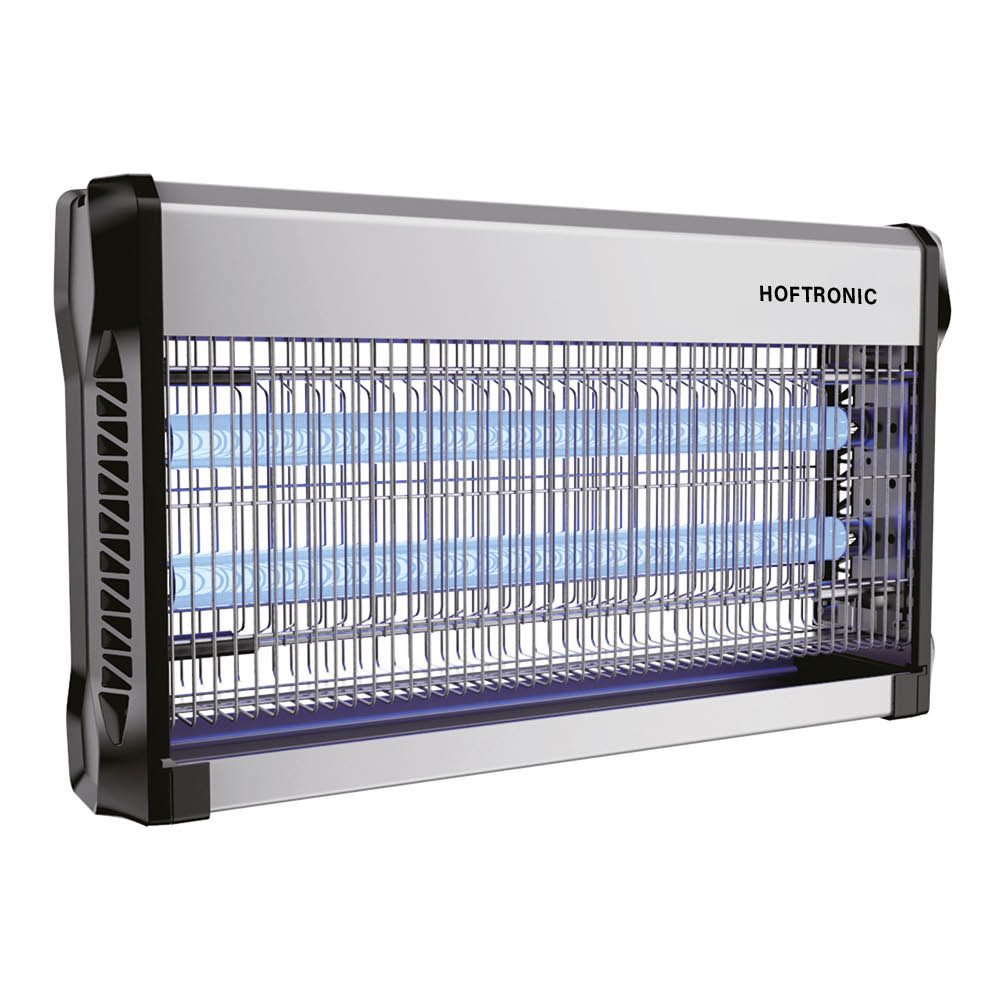 LED-Mückenlampe – 13W – 3500 V – 100 m² – IP20 – Schwarz/Silber