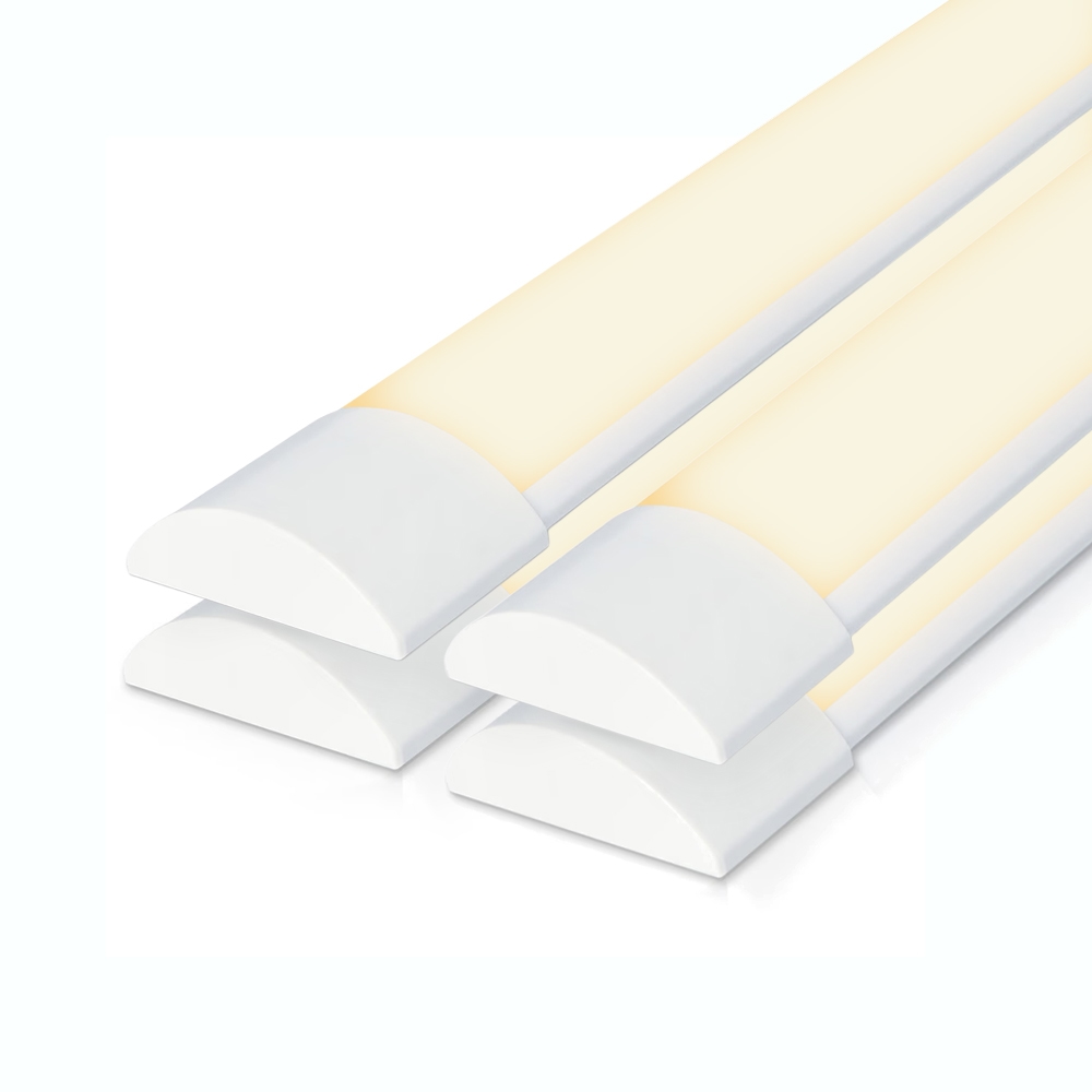 Set of 4 LED Batten 150 cm 50W 3000K 6000lm Samsung