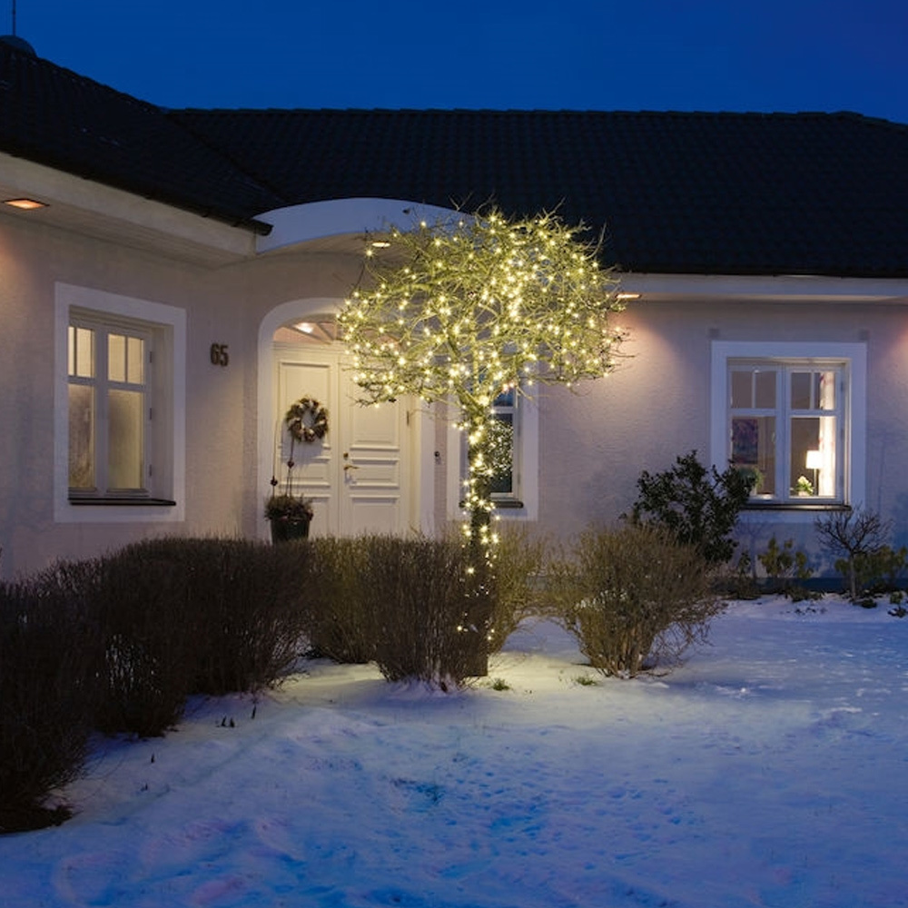 Lichterkette für den Außenbereich - 80 Mikro-LEDs - 13 Meter - Weihnachtsbeleuchtung