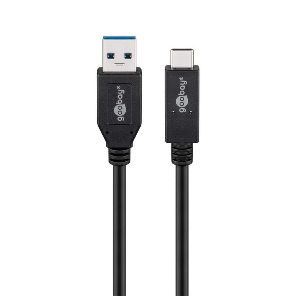 USB-C to USB-A connection cable - 10Gbit/s - USB adapter - 0.5 meter OTG cable