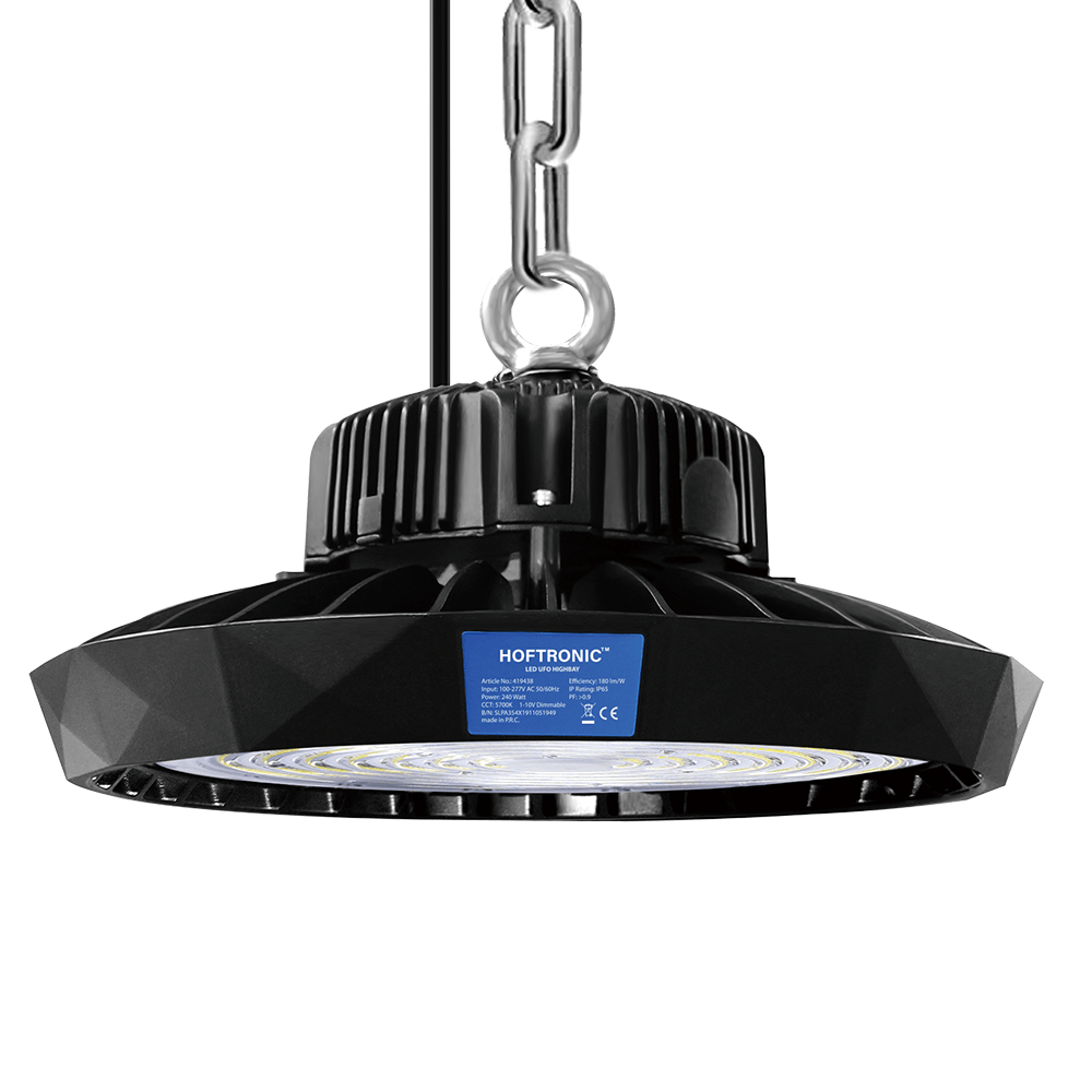 Saturn LED High Bay - Dimbaar - 240W 45.600lm (190lm/W) - 5700K - IP65