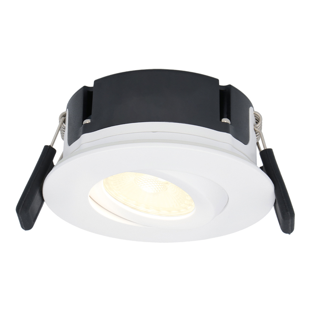 Napels Spot LED Encastrable profil bas - 8W 570lm - 2700K - Inclinable - IP65