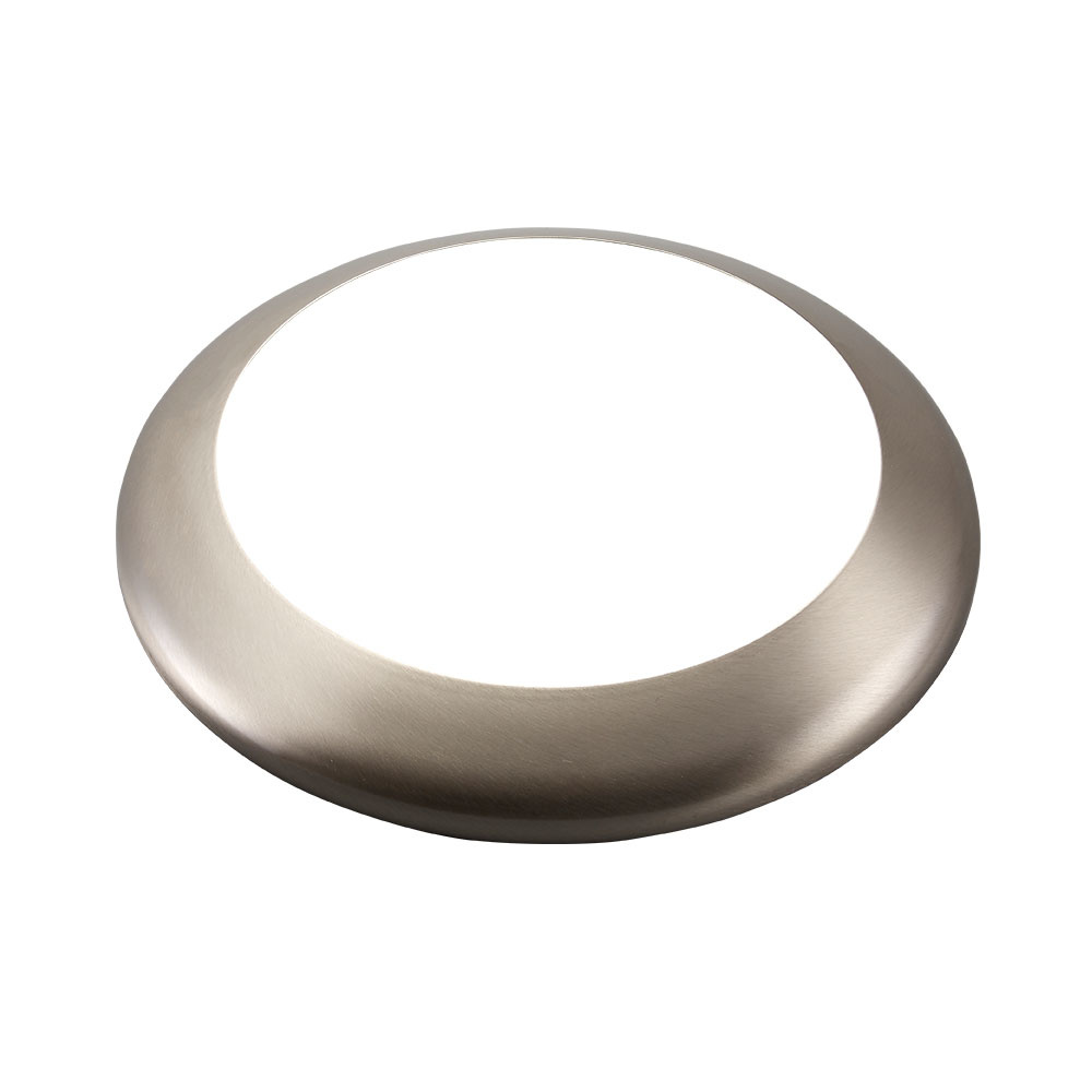 Cover Geschikt voor 12 - watt LED Bulkheads - kliksysteem - IP20 - Chroom