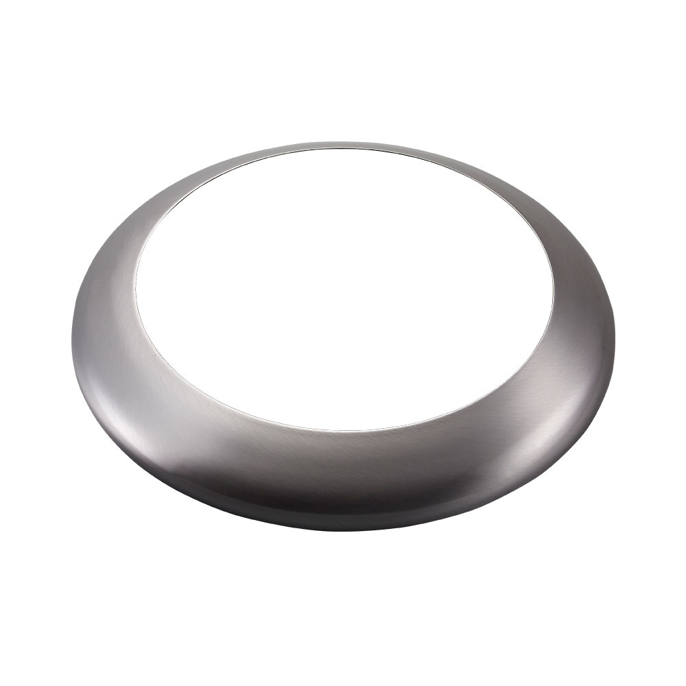 Cover Geschikt voor 12 - watt LED Bulkheads - kliksysteem - IP20 - RVS