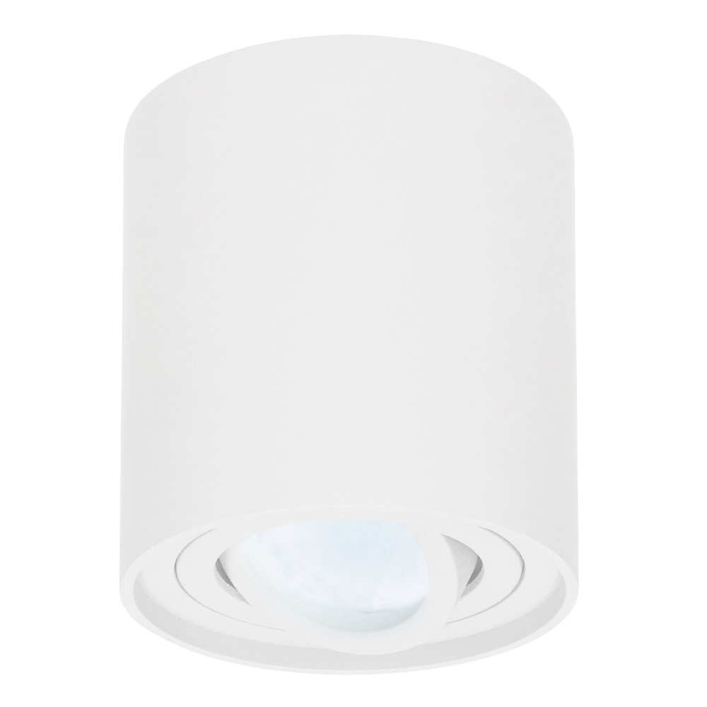 Ray LED Opbouwspot - 4W 345lm - Kantelbaar - 6500K - IP20 - Dimbaar - GU10 - Wit