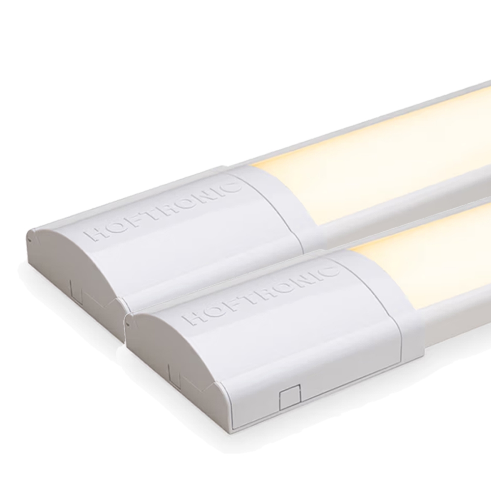 2x LED Batten 120cm - 40W 5600lm (140lm/W) - 3000K warm wit - Vervangt 318W - Samsung SMD LED chips - Flikkervrij - IP20 Stofdicht - Onderbouwverlichting