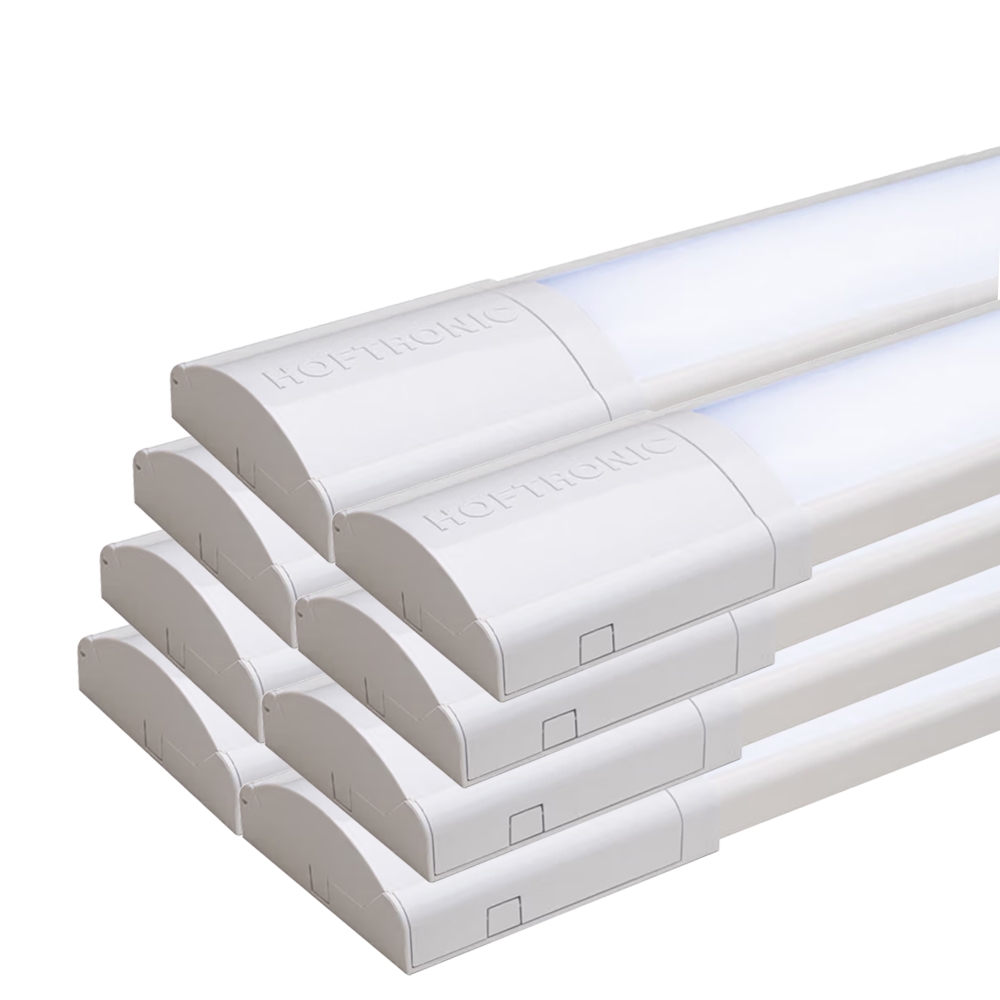 8x LED Batten 120cm - 40W 5600lm (140lm/W) - 6400K  - Vervangt 320W - Samsung SMD LED chips - Flikkervrij - IP20 - Onderbouwverlichting