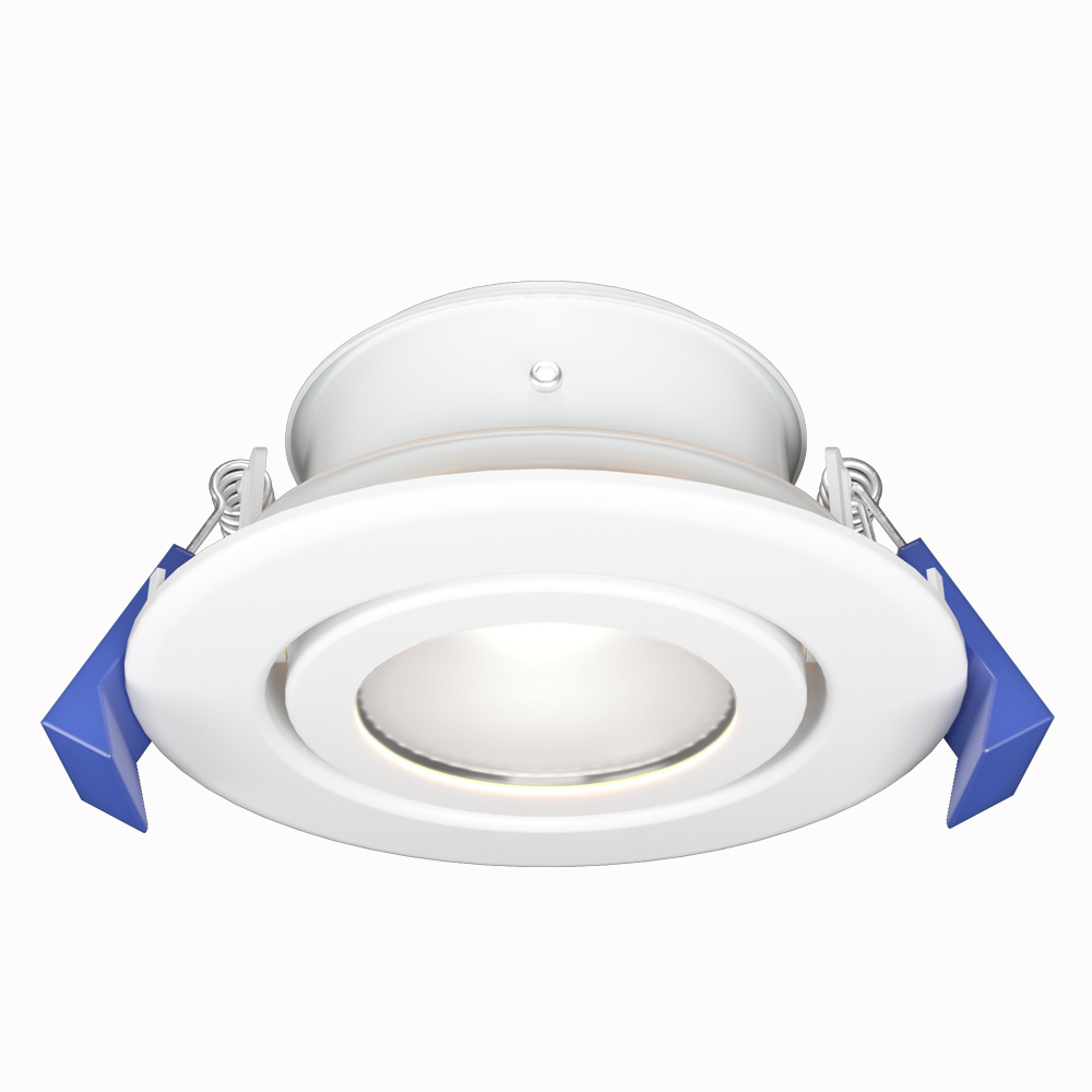 Lima LED Inbouwspot - Kantelbaar armatuur - GU10 fitting - IP65 - Rond - Wit