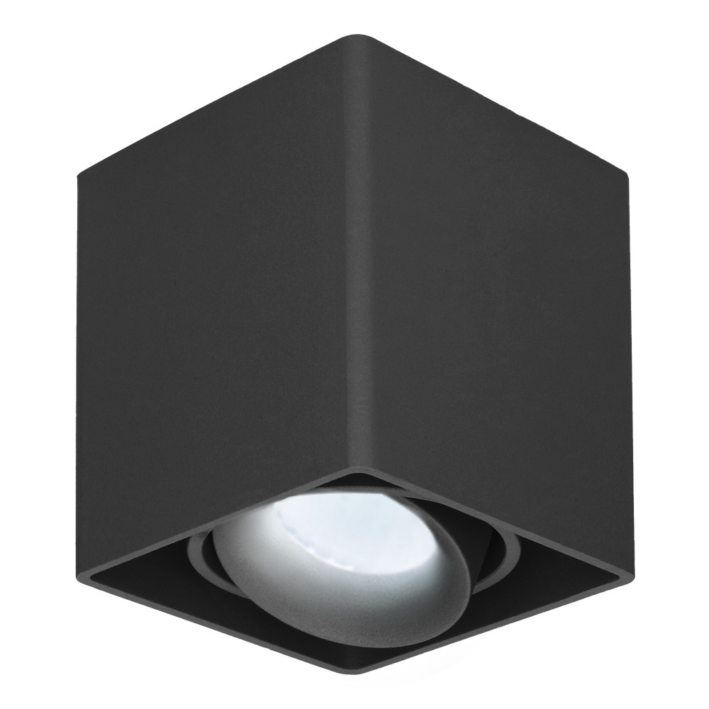 Esto LED Opbouwspot - Kantelbaar - Dimbaar - 4W 345lm - 6500K - IP20 - GU10