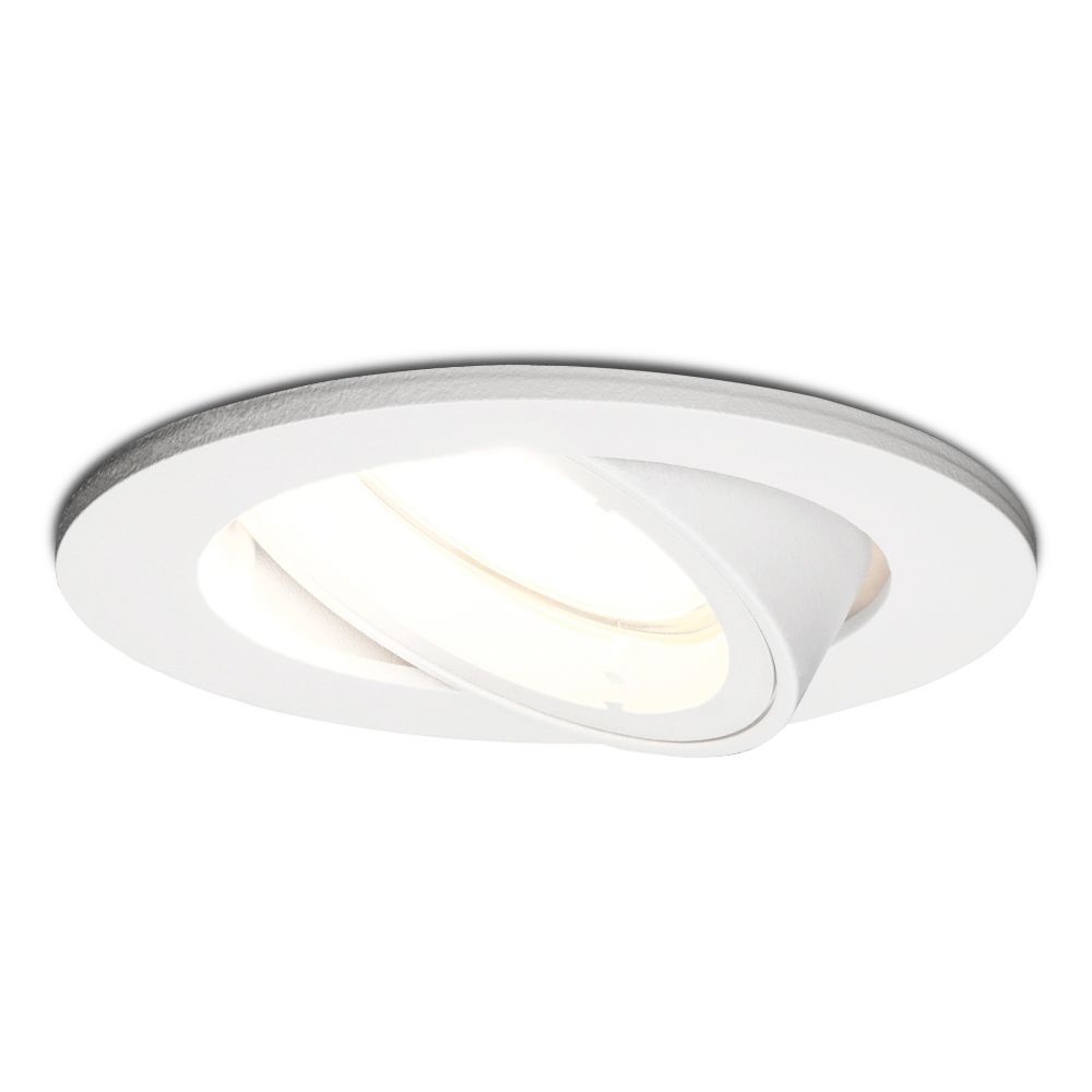 Dublin LED Inbouwspot - 4W 345 Lumen - 6500K - GU10 - Wit