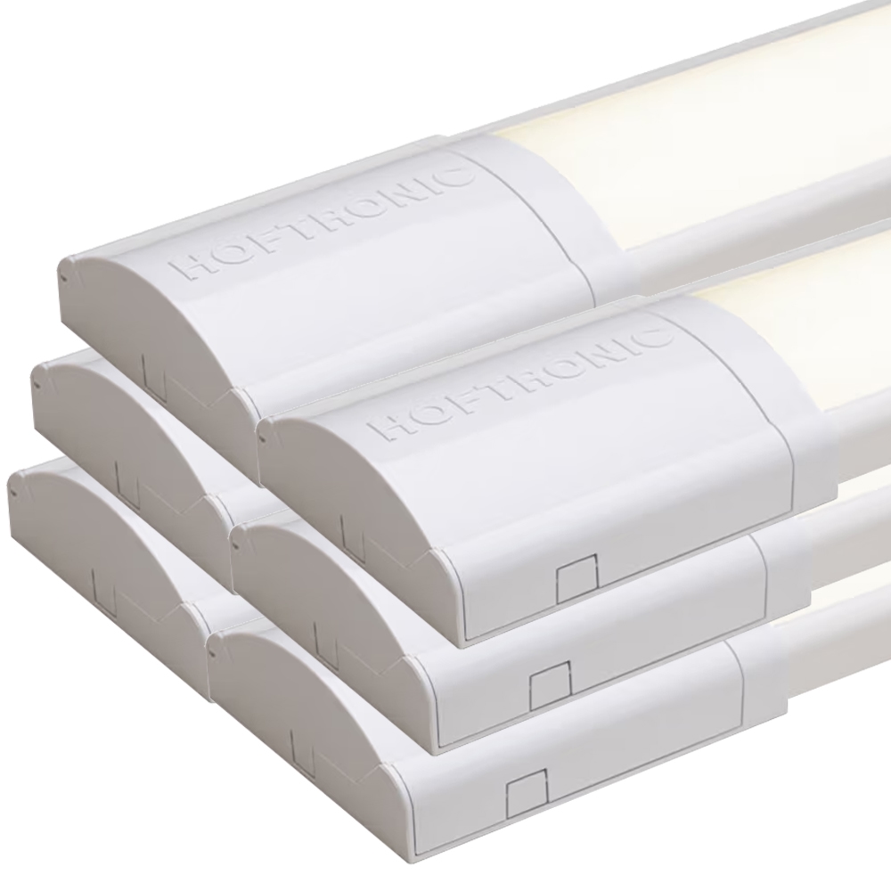 6x LED Batten 60cm - 18W 2520lm (140lm/W) - 4000K neutraal wit - Vervangt 160W - Samsung SMD LED chips - Flikkervrij - IP20 Stofdicht - Onderbouwverlichting