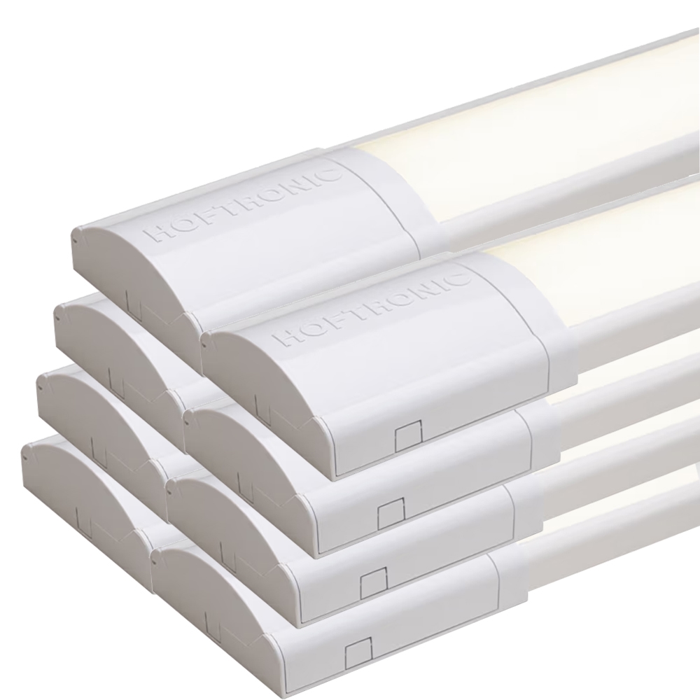 8x LED Batten 60cm - 18W 2520lm (140lm/W) - 4000K neutraal wit - Vervangt 160W - Samsung SMD LED chips - Flikkervrij - IP20 Stofdicht - Onderbouwverlichting