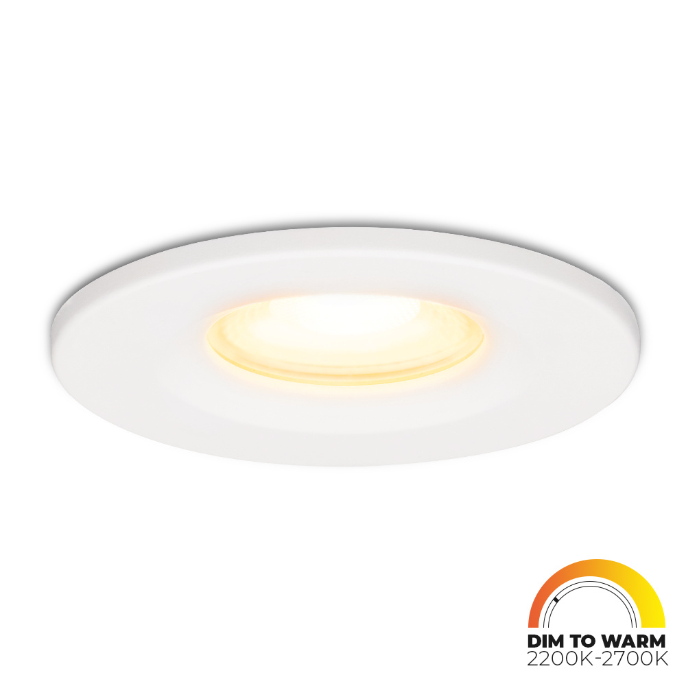 Venezia LED Inbouwspot - 6W 460lm - Dim to warm - IP65 - Wit