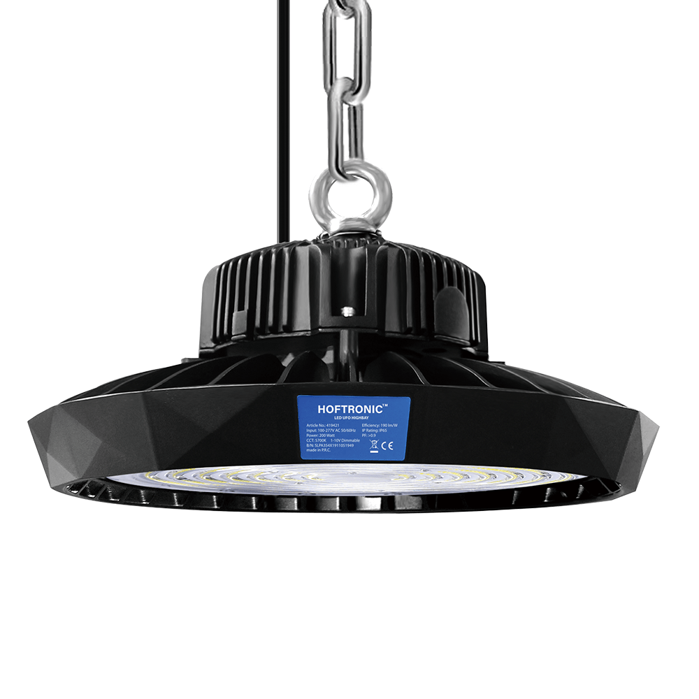 Saturn LED High Bay - Dimbaar - 200W 38.000lm (190lm/W) - 5700K - IP65
