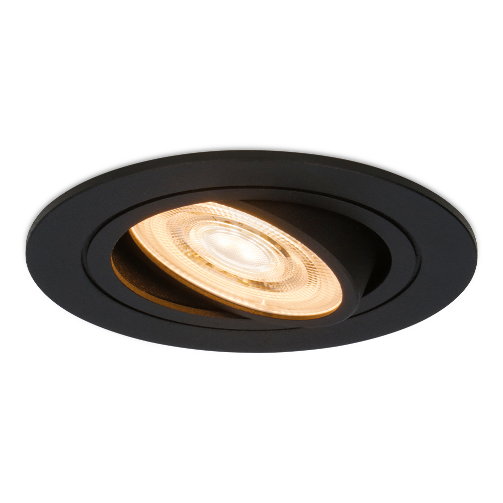 Miro LED Einbaustrahler 58mm - 6W 570lm - 2700K - IP20 - Dimmbar Schwenkbar