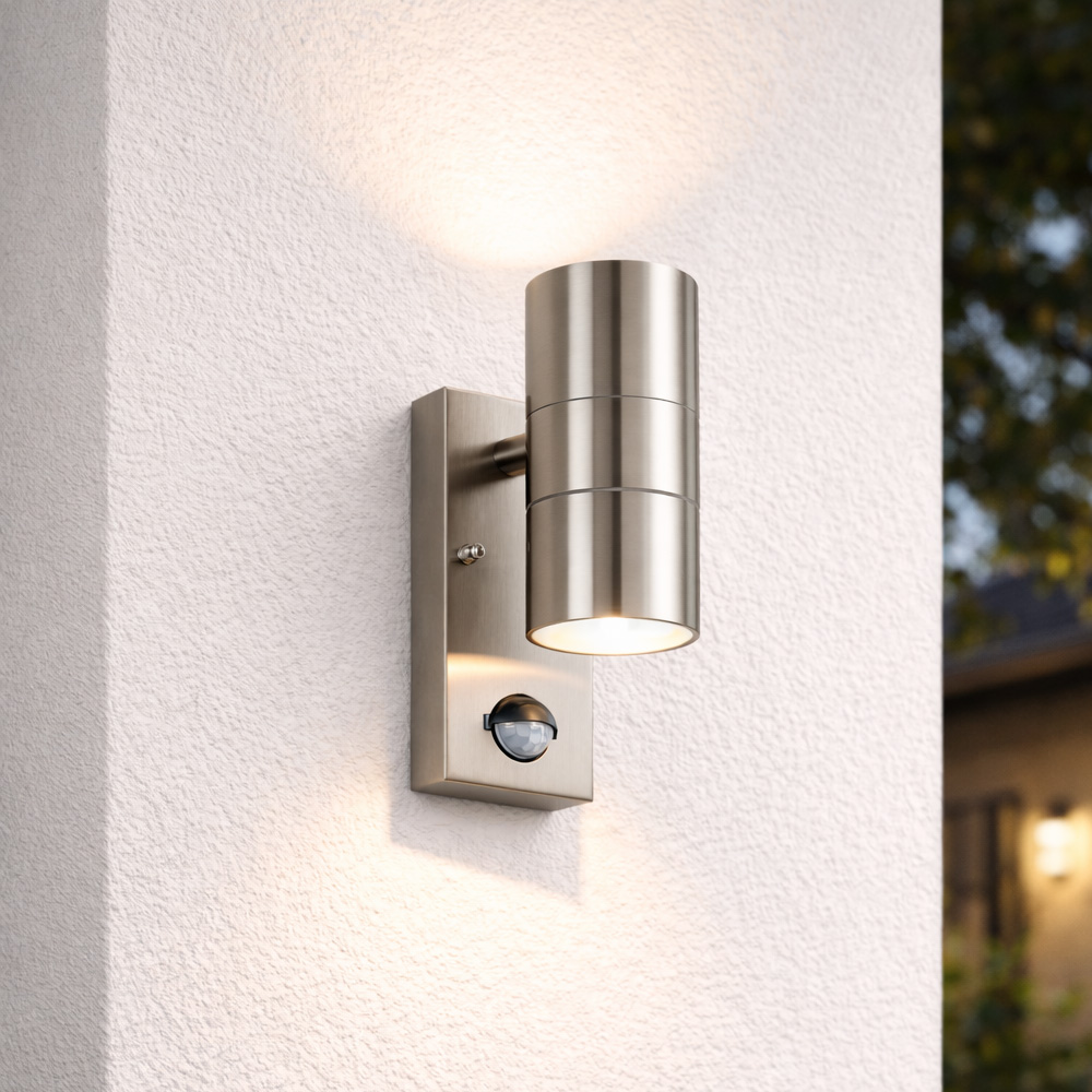 Jasmin LED-Wandleuchte - Up & Downlight - Sensor - 2700K - 4W 345lm - IP44