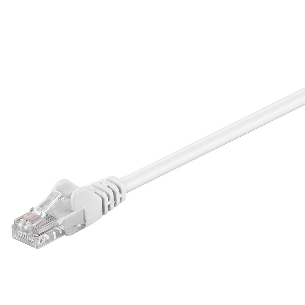 CAT5e-3000 UTP - U/UTP - 30m - RJ45 - UTP Kabel - Ethernet Kabel - Internet Kabel - Patchkabel - Weiß