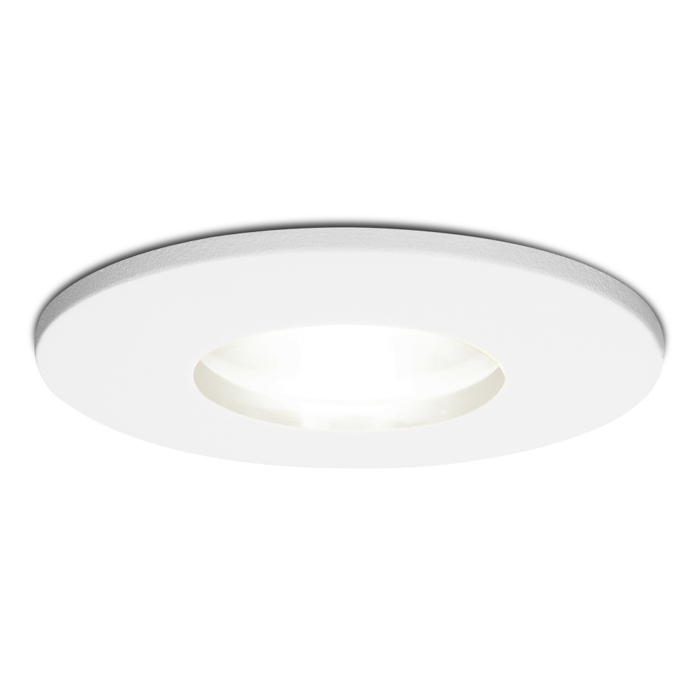 Barcelona LED Einbaustrahler - Dimmbar - 4 W 6500K - GU10 - IP44 - Weiß