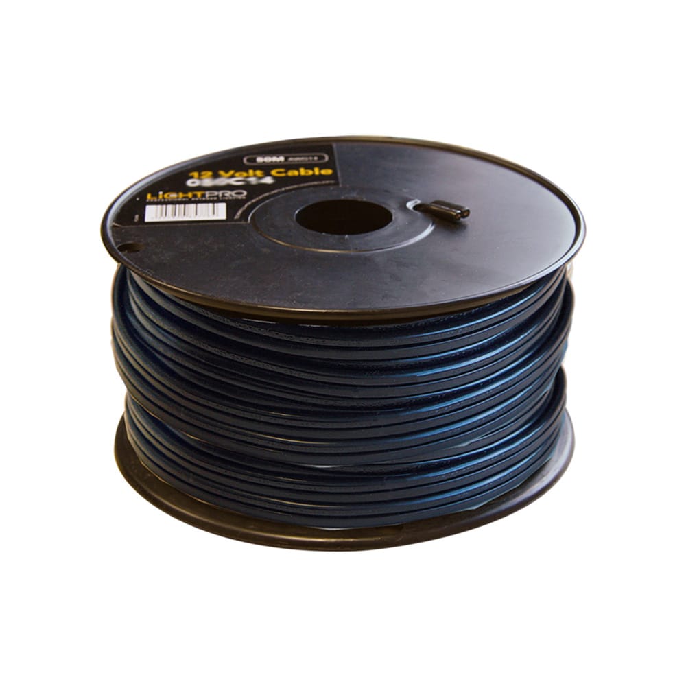 Kabel 25m Hoofdkabel 14AWG Zwart