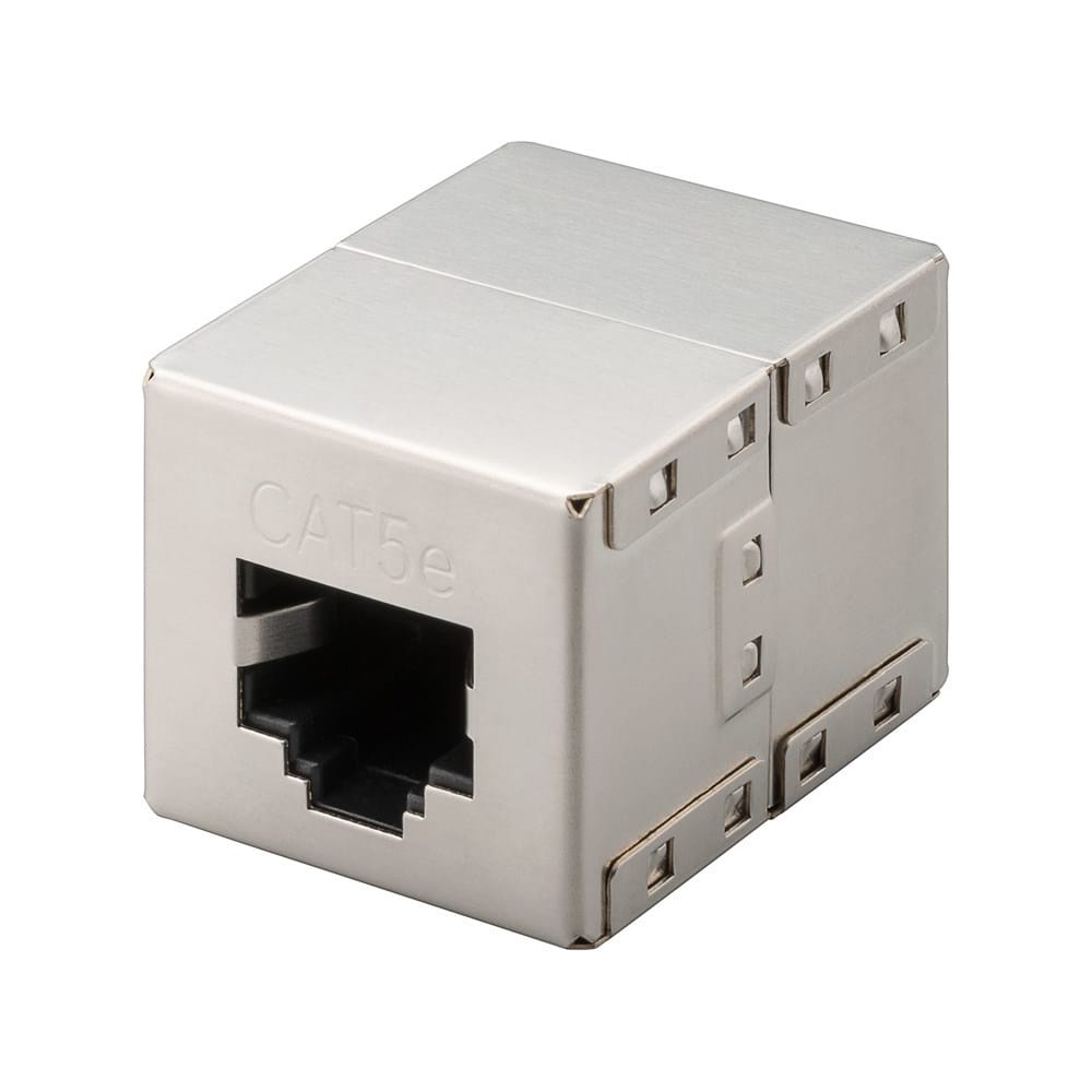 NET Modulair koppelstuk - CAT5e - RJ45 - Keystone - voor internetkabels - Ethernet kabel - CAT kabel afbeelding