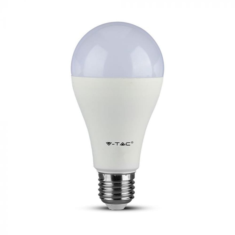 E27 LED Lamp - 15 Watt 1250lm - 4000K neutraal wit - Vervangt 85 Watt - E27 fitting - A65 lamp - Grote fitting afbeelding