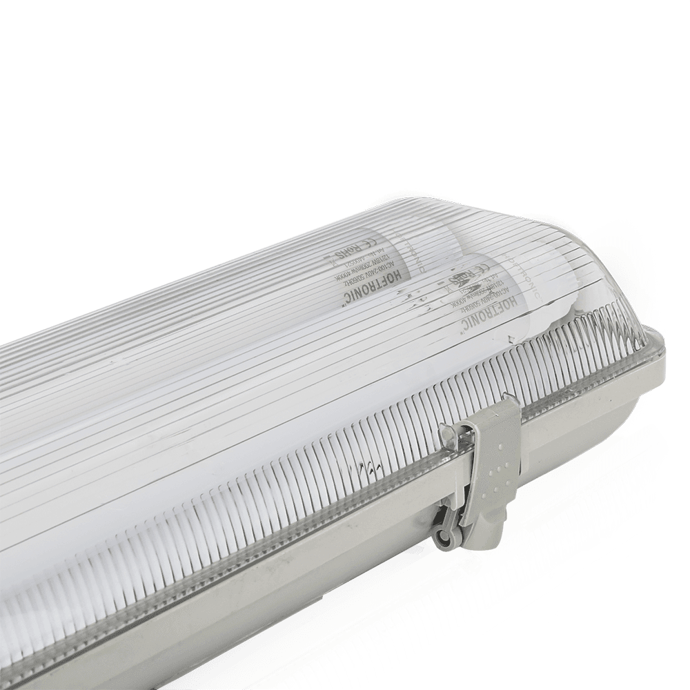 LED TL armatuur 120cm dubbel - T8 (G13) - 36 Watt 3960 lumen (110lm/W) - 4000K neutraal wit (840) - Flikkervrij - IP65 waterdicht - LED TL Lamp afbeelding