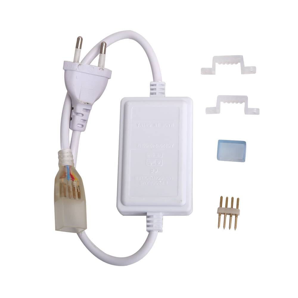 Netvoeding voor RGB LED strips - 230 Volt - Max. 750 Watt - Mini controller - Voor binnen afbeelding