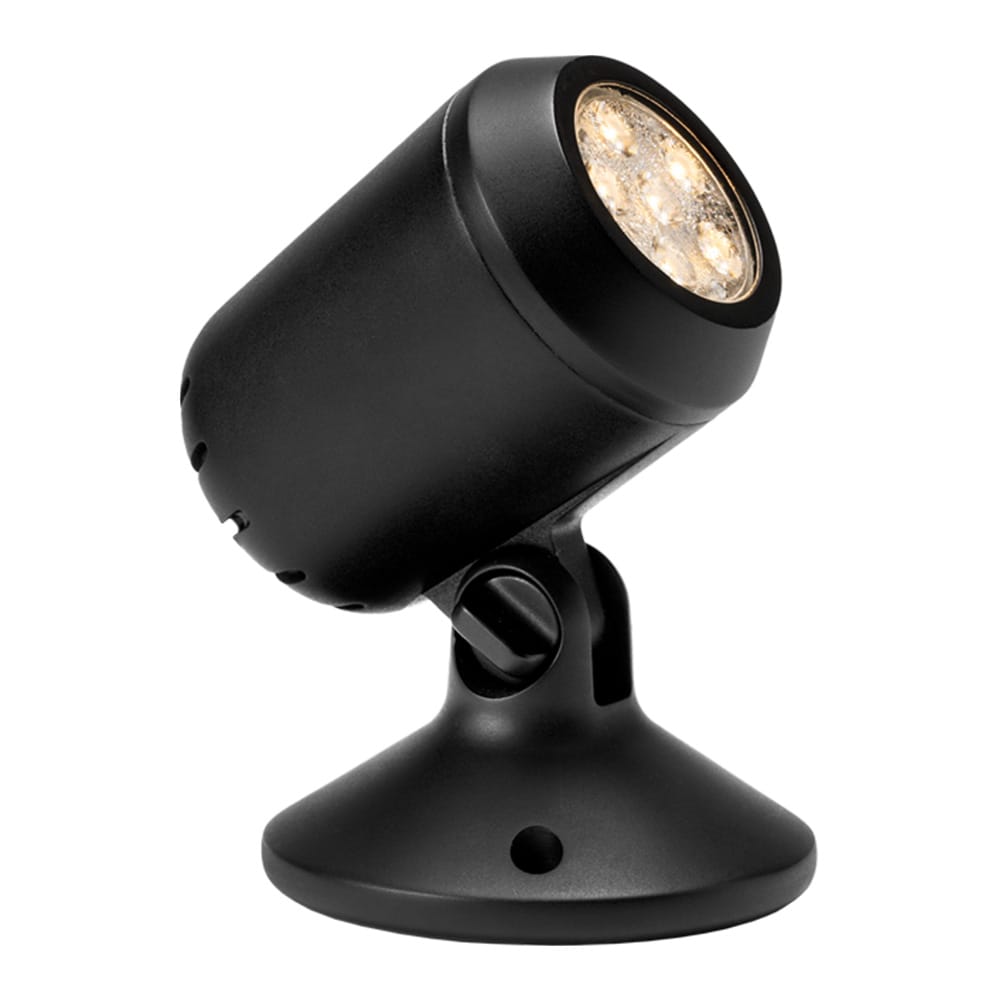 Nilus LED Prikspot - 3.4 Watt - 420 Lumen - 3000K warm wit - 12V - Vijverlamp - IP68 Waterdicht - Onderwater Spot - Zwart afbeelding
