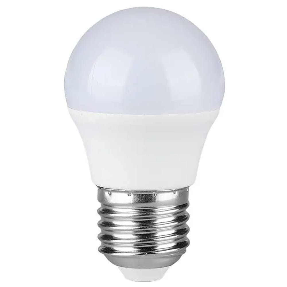 E27 LED Lamp 4,5 Watt 470lm 6500K daglicht wit Vervangt 40 Watt E27 fitting G45 kogellamp Grote fitting
