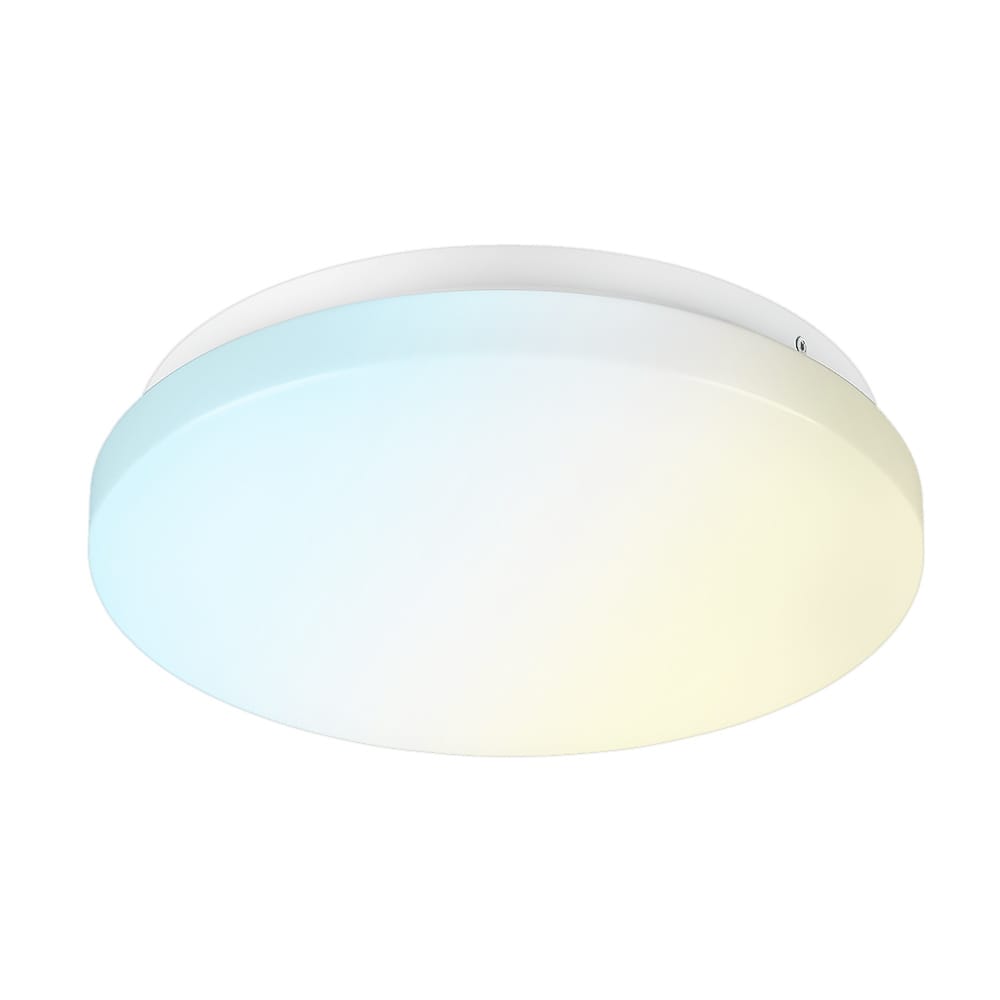 LED Plafondlamp - 36 Watt 3900lm - 3 Lichtkleuren instelbaar - Rond 45cm - Melkglas effect - Opbouw - Plafonniere - Voor binnen - Wit afbeelding