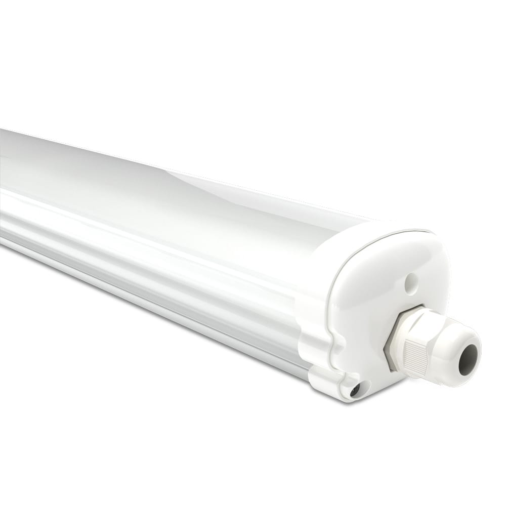 S-Series - LED TL armatuur 150cm - IP65 Waterdicht - 32 Watt 5120 Lumen (160lm/W) - 6500K Daglicht wit - Koppelbaar - IK07 - Tri-Proof plafondverlichting afbeelding 1