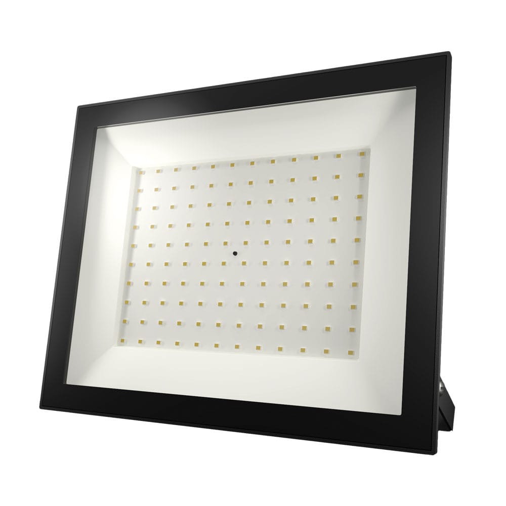 Lumos LED Breedstraler - 100 watt 10.070 Lumen (100lm/W) - 6500K daglicht wit - IP65 waterdicht - LED schijnwerper met kantelbare beugel afbeelding