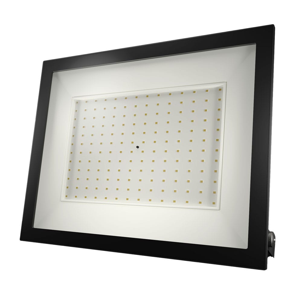 Lumos LED Breedstraler - 150 watt 15.200 Lumen (100lm/W) - 6500K daglicht wit - IP65 waterdicht - LED schijnwerper met kantelbare beugel afbeelding