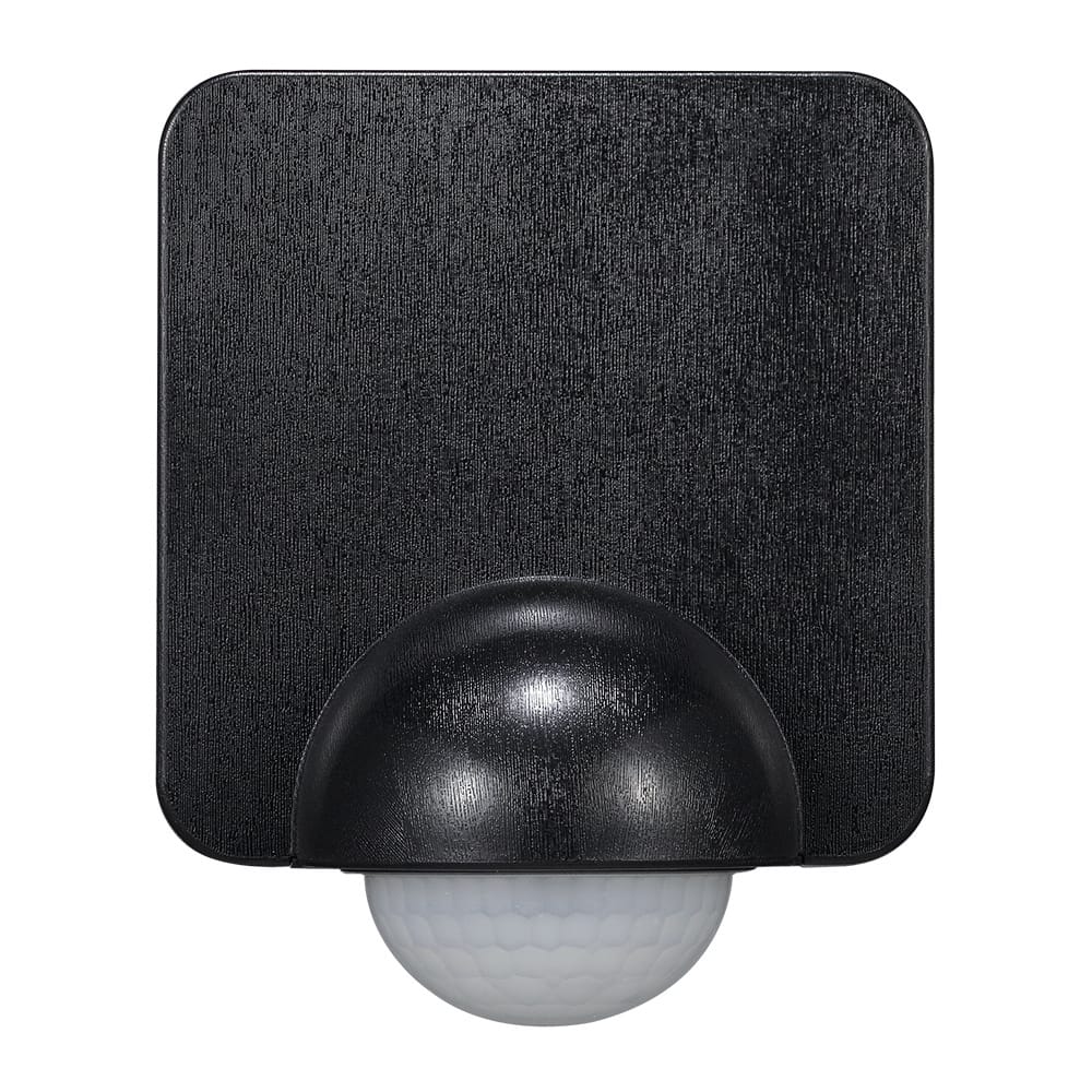 PIR bewegingssensor en schemerschakelaar - 360° - Opbouw - 10 meter bereik - Max. 1200 Watt - Zwart - IP54 afbeelding