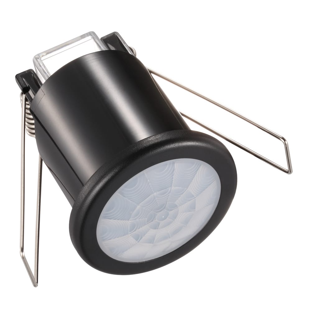PIR bewegingssensoren schemerschakelaar - 360° - Opbouw - 8 meter bereik - Maximaal 800 Watt - Zwart afbeelding