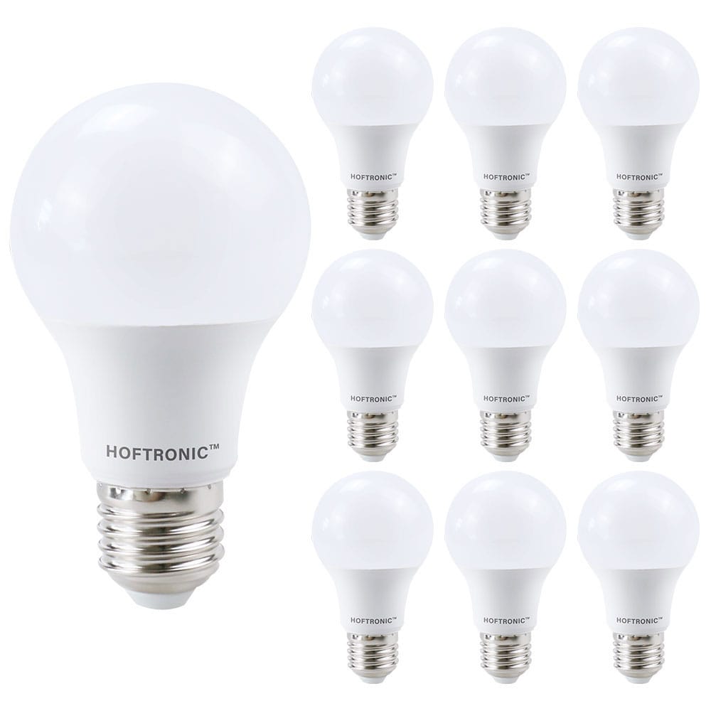 10x E27 LED Lamp - 8,5 Watt 806 lumen - 6500K Daglicht wit licht - Grote fitting - Vervangt 60 Watt afbeelding 1