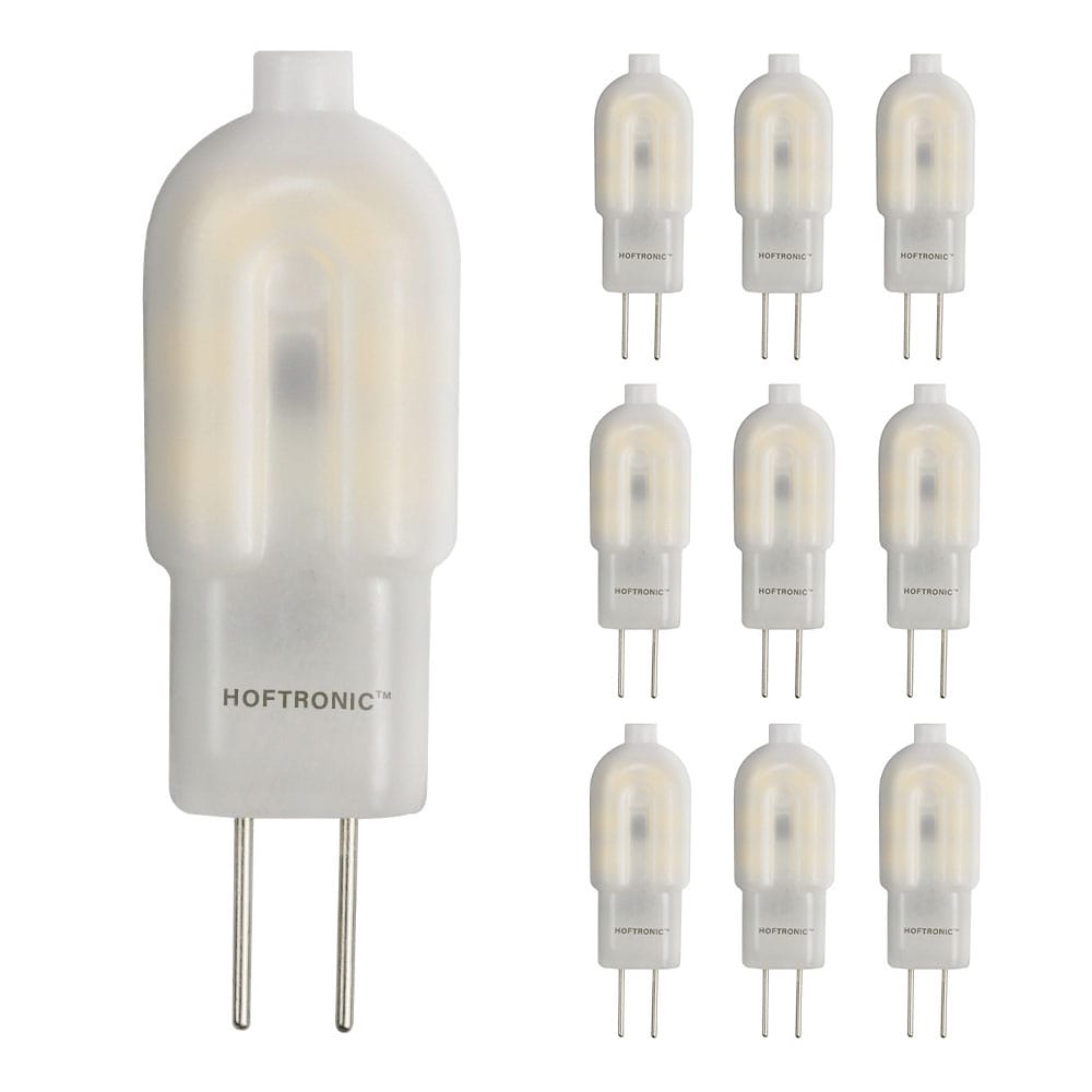 10x G4 LED Lamp - 1,5 Watt 140 lumen - 2700K Warm wit - 12V - Vervangt 13 Watt - T3 halogeen afbeelding 1